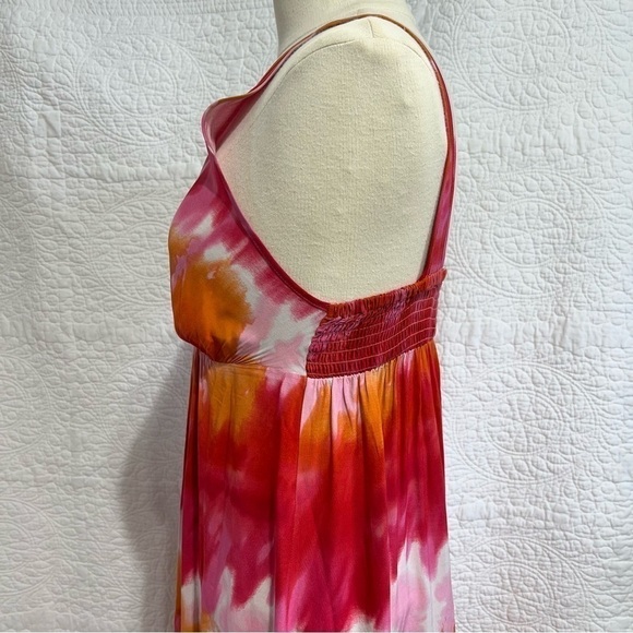 Inc Womens Tie Dye Boho Beach Sleeveless Maxi Dress, Size 4p - Picture 7 of 11